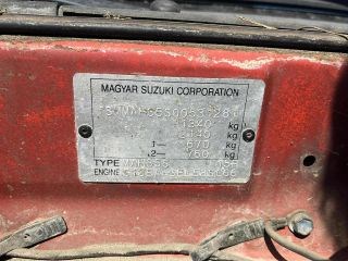 SUZUKI SWIFT II lépcsőshátú (AH, AJ) Bal első Ajtó (Üres lemez) 6. kép