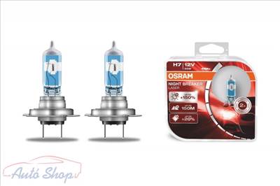 Osram H7 night breaker silver +150% izzó