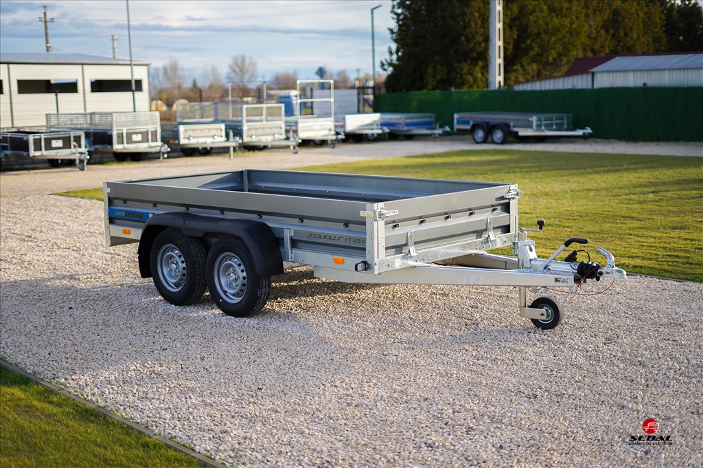 Új Faro Solidus MAX 300 EXTRA ERŐS (2500kg) fékes utánfutó 1.514.000 Ft helyett br. 1.399.000 Ft 1. kép