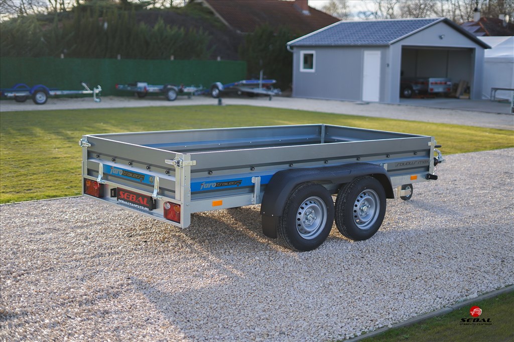 Új Faro Solidus MAX 300 EXTRA ERŐS (2500kg) fékes utánfutó 1.514.000 Ft helyett br. 1.399.000 Ft 4. kép