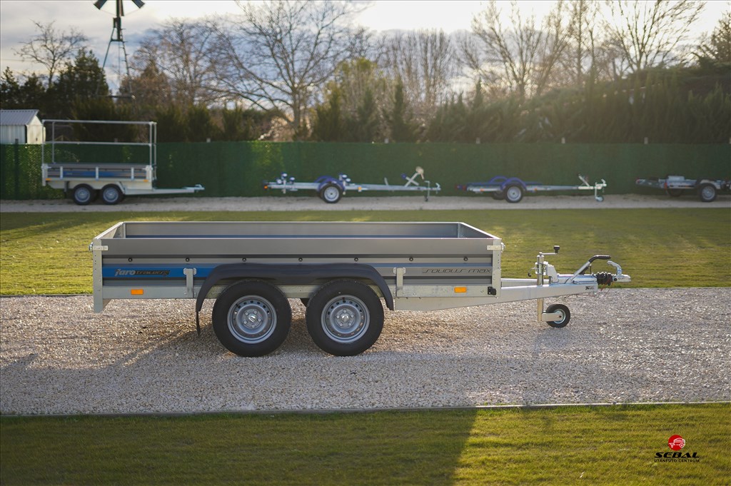 Új Faro Solidus MAX 300 EXTRA ERŐS (2500kg) fékes utánfutó 1.514.000 Ft helyett br. 1.399.000 Ft 5. kép