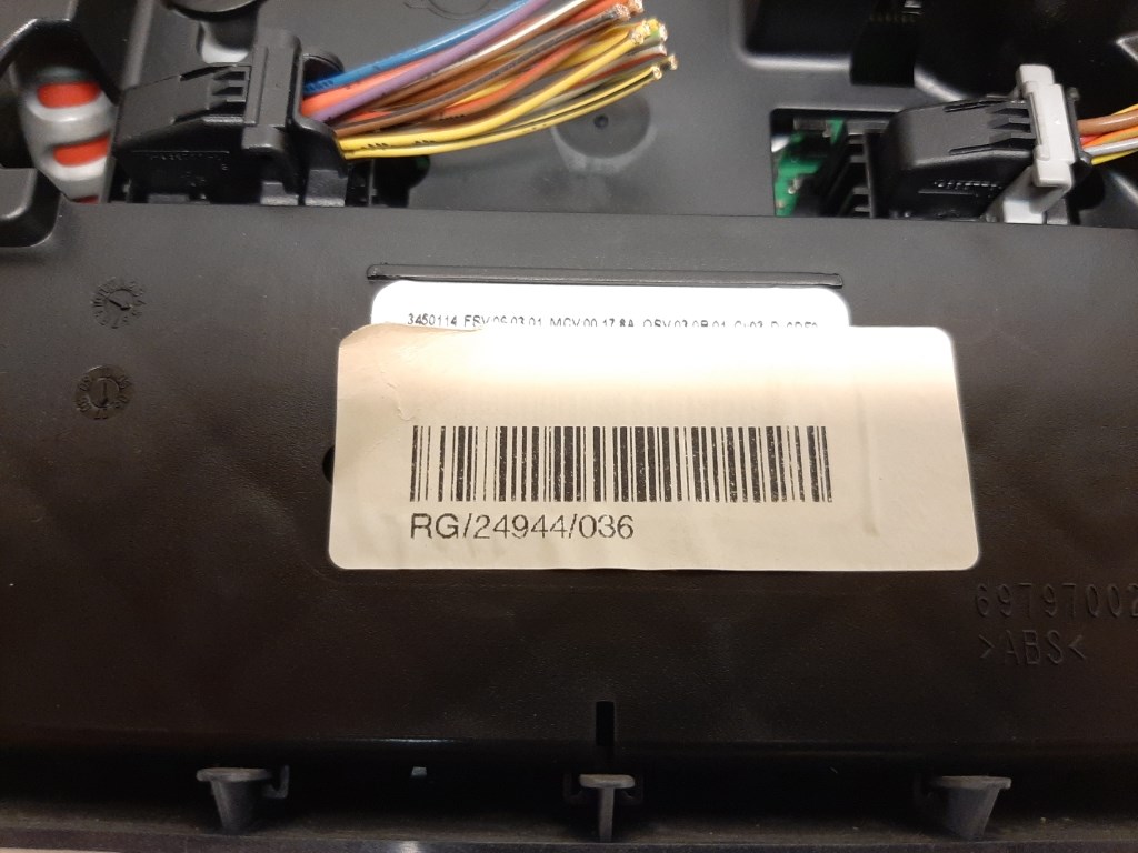 Mini cooper (R56) fûtéskapcsoló (fûtés kapcsoló) 3450114 3. kép