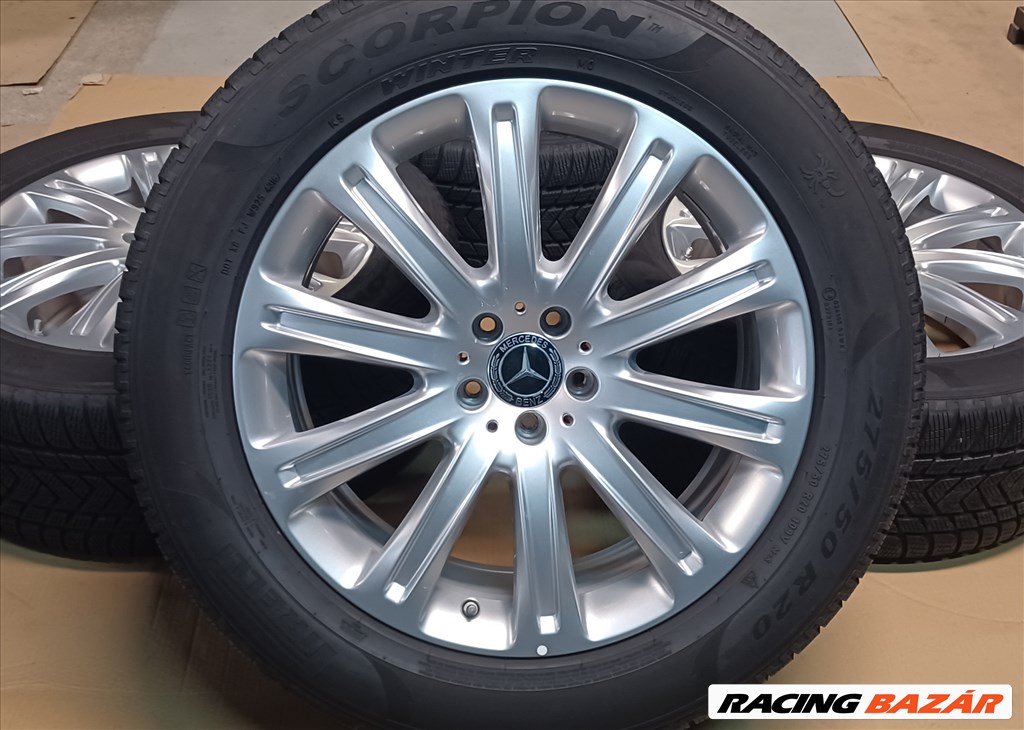 Mercedes W292 Gle Coupe 5x112 8,5x20 275/50 R20 téli gumikkal 4db 1. kép