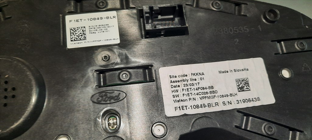 Ford Focus Mk3 1.5 TDCI kilométer óra műszeregység műszerfal  f1et10849blr f1et14f094bb 3. kép