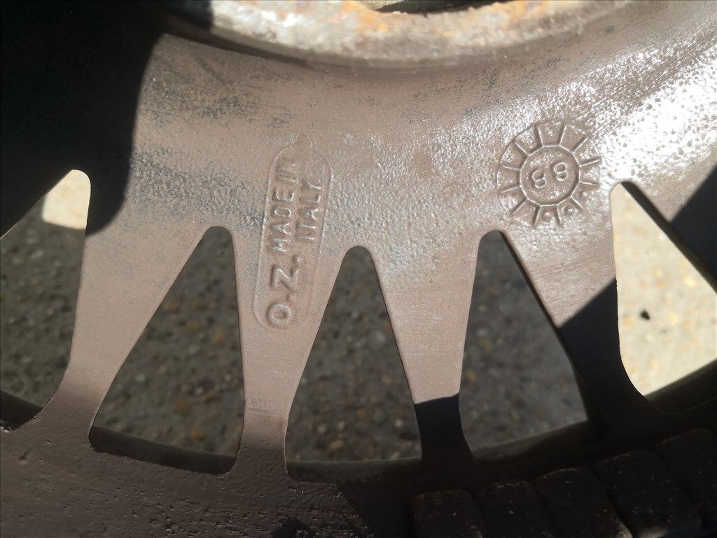 Oz 14-es régi retro alufelnik 4x100-as  5. kép