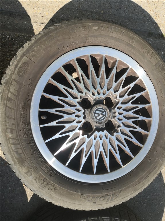 Oz 14-es régi retro alufelnik 4x100-as  3. kép