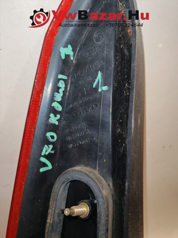 Hátsó lámpa jobb VOLVO V70 kombi 9154494 3. kép