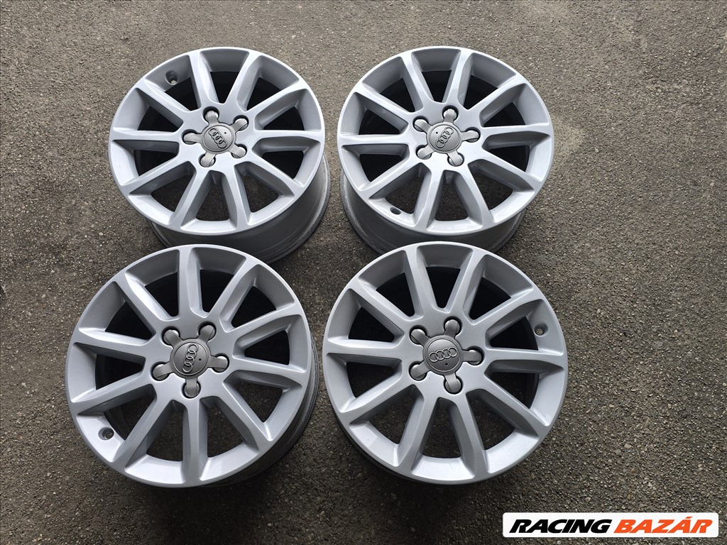 16"-os,  5x112-es újszerű gyári Audi alufelni 3. kép
