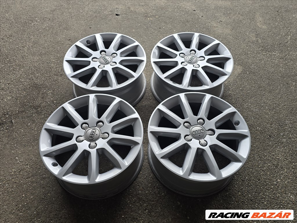 16"-os,  5x112-es újszerű gyári Audi alufelni 4. kép