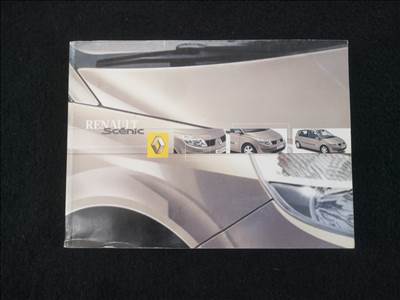 Renault Scenic 2 gyári kezelési útmutató könyv
