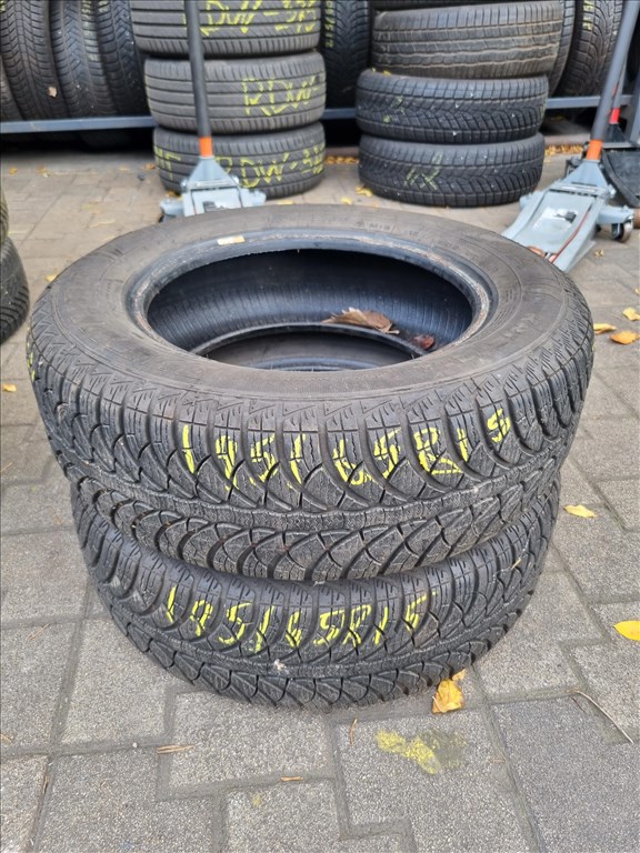  195/6515" újszerű Fulda Montero 3 téli gumi 2db  1. kép