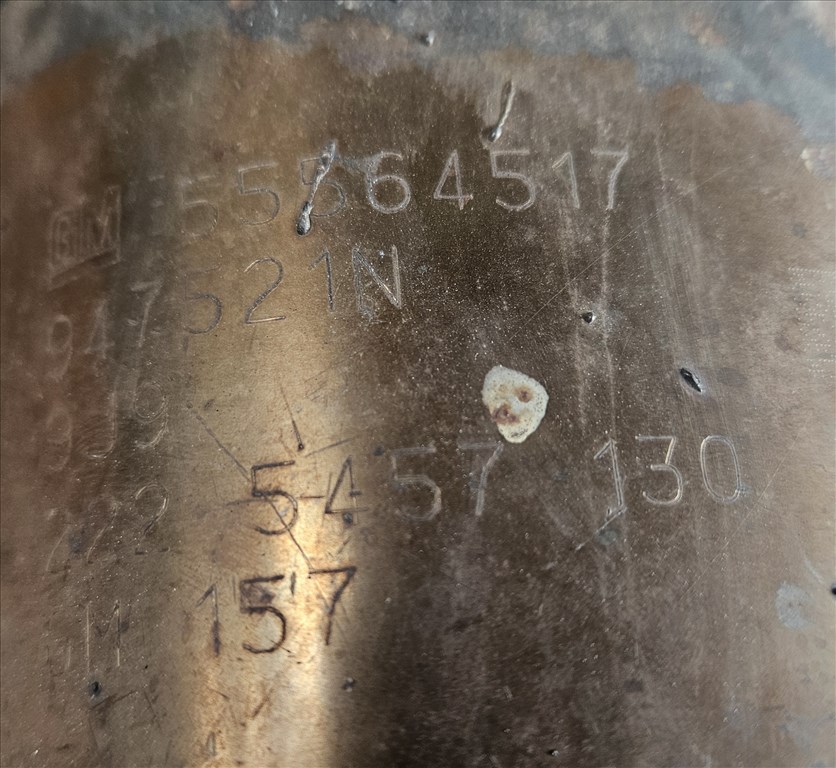 Opel Astra J 1.6 Turbo Katalizátor A16let  55564517 5. kép