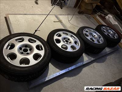  AUDI gyári 7*16" alufelni 205/55R16 91T használt Continental téli gumival eladó