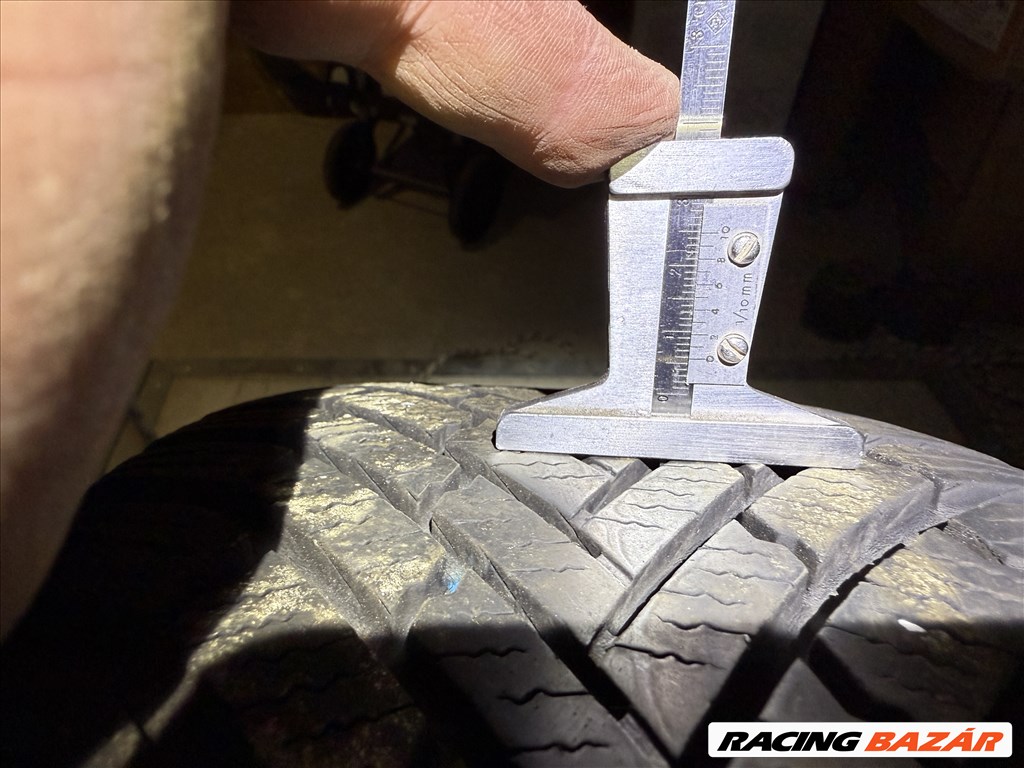  AUDI gyári 7*16" alufelni 205/55R16 91T használt Continental téli gumival eladó 9. kép