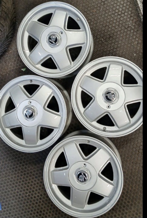  5x112 7x15 Et40 57.1 használt RONAL alufelnik VW-csoport autóira! 2. kép