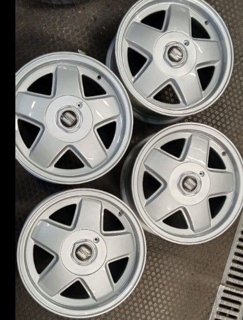  5x112 7x15 Et40 57.1 használt RONAL alufelnik VW-csoport autóira! 4. kép