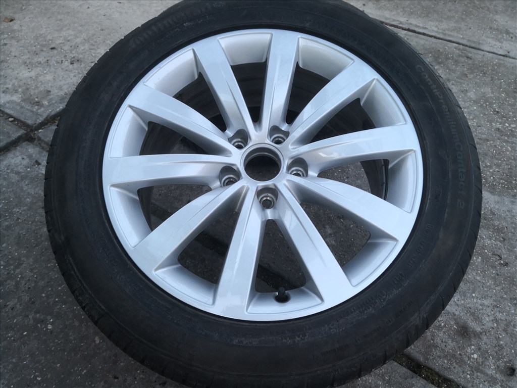 Volkswagen 17-es gyári alukerék 5x112-es 1. kép