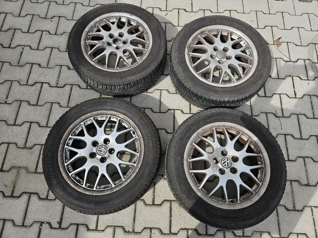  5x100 16" BBS alufelni garnitúra Michelin négyévszakos gumikkal (18481, 26154) 1. kép