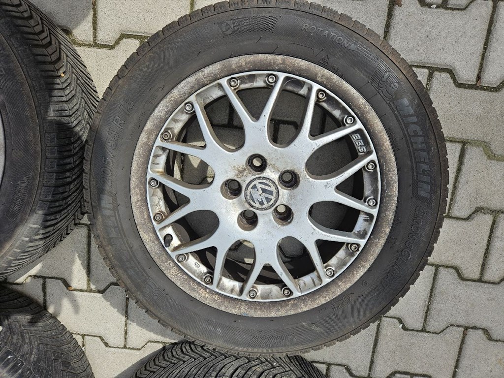  5x100 16" BBS alufelni garnitúra Michelin négyévszakos gumikkal (18481, 26154) 2. kép