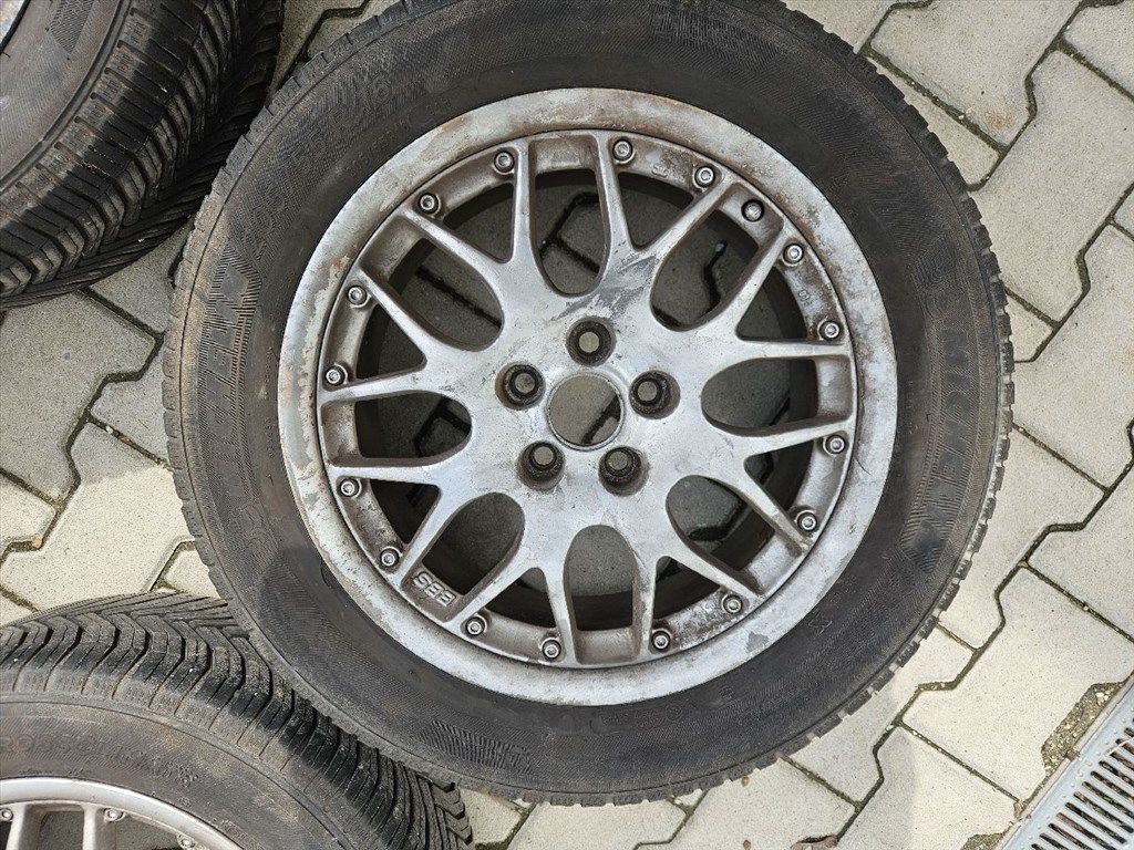  5x100 16" BBS alufelni garnitúra Michelin négyévszakos gumikkal (18481, 26154) 6. kép