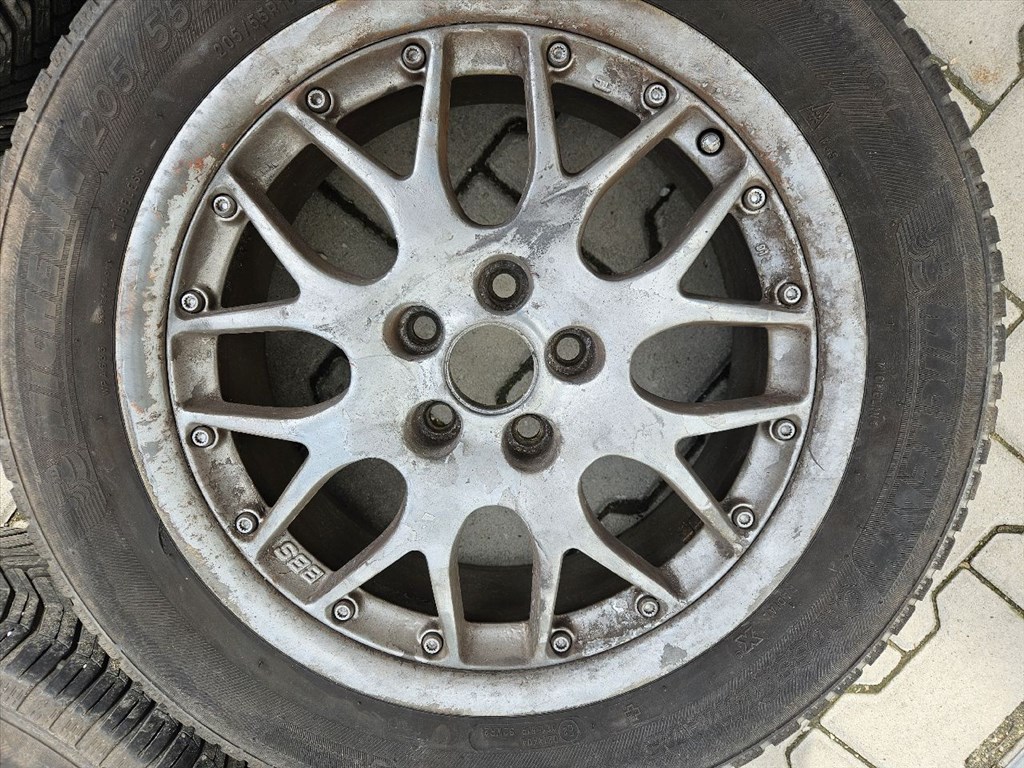  5x100 16" BBS alufelni garnitúra Michelin négyévszakos gumikkal (18481, 26154) 7. kép