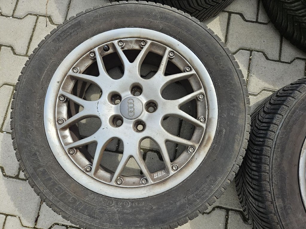 5x100 16" BBS alufelni garnitúra Michelin négyévszakos gumikkal (18481, 26154) 8. kép
