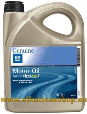 Opel,GM 5w-30 Dexos1 motorolaj 5L.