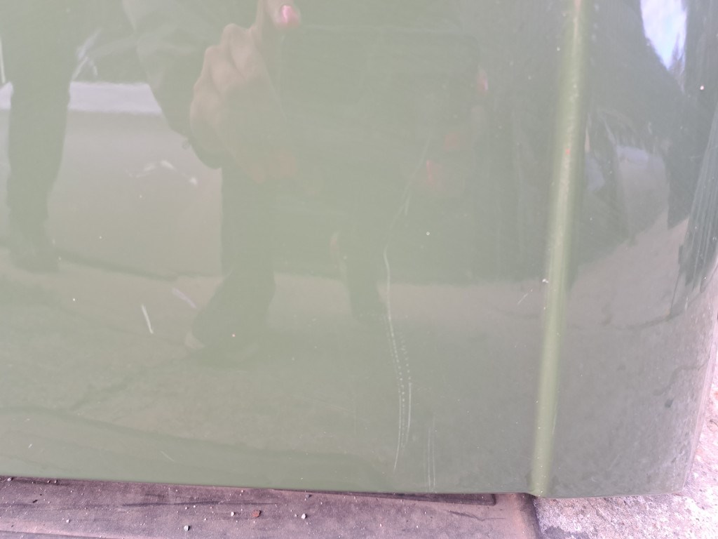 BMW E46 coupe cabrio facelift zöld bal elsõ sárvédõ 5. kép