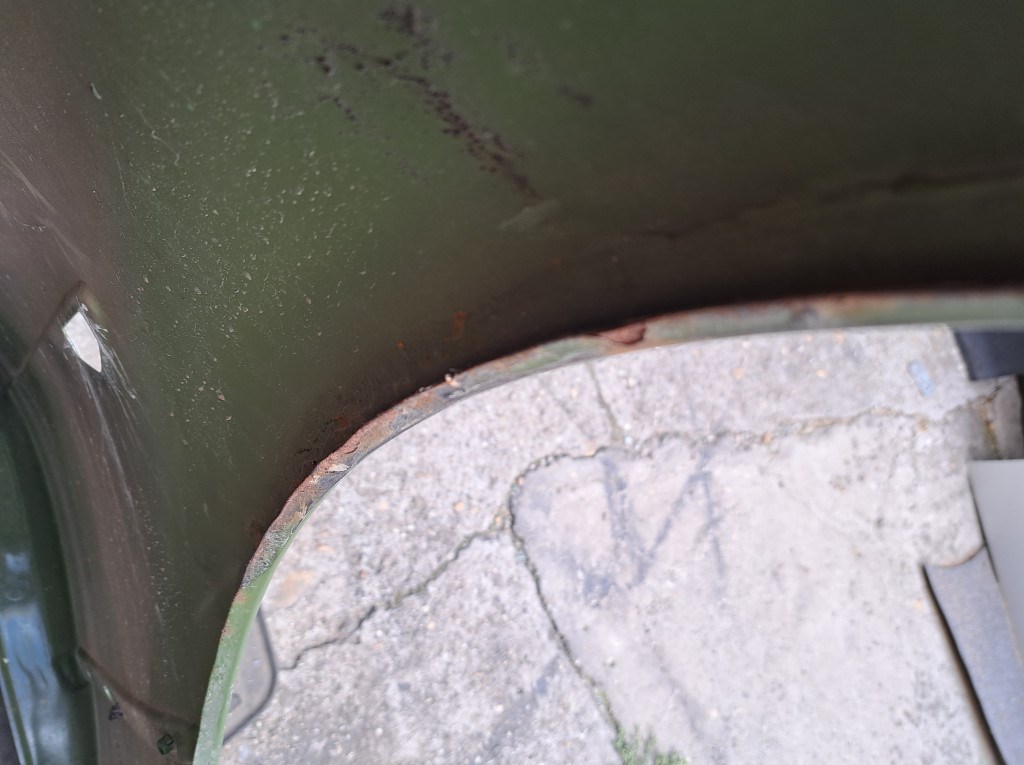 BMW E46 coupe cabrio facelift zöld bal elsõ sárvédõ 7. kép