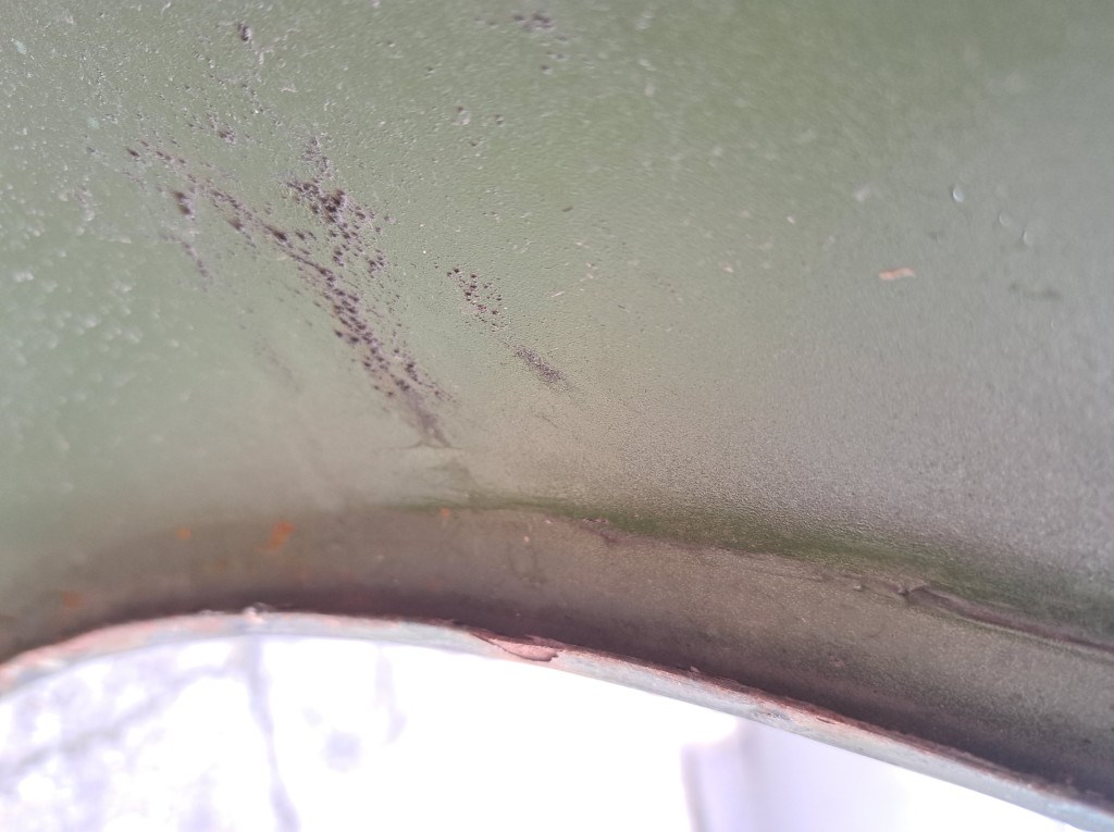 BMW E46 coupe cabrio facelift zöld bal elsõ sárvédõ 8. kép