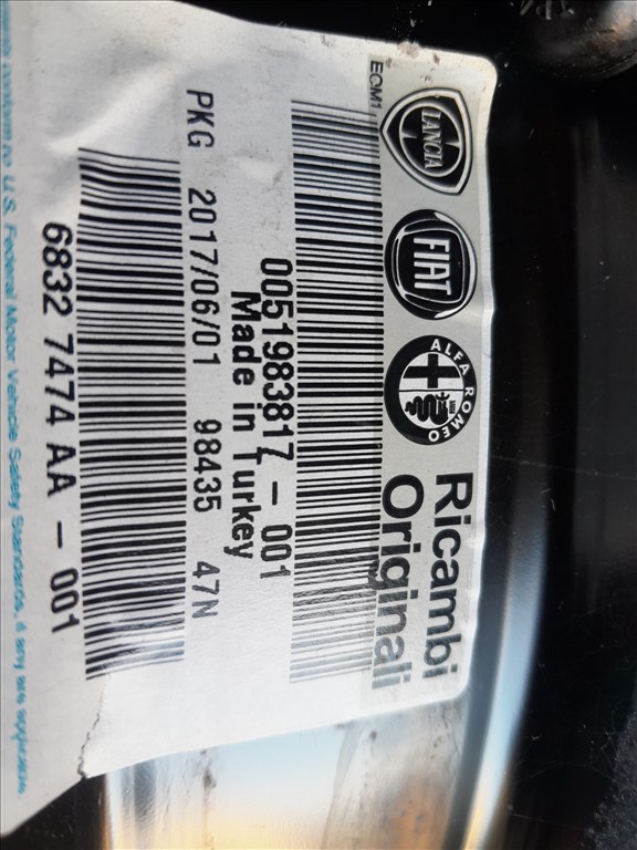  5x98 lyukosztású 6JJ 15" újszerű (gyári felni) lemezfelni 5. kép