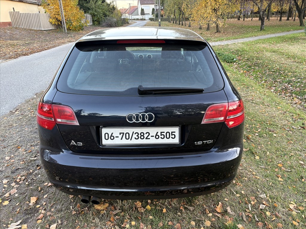 AUDI A3 1.9 TDI Ambiente FACELIFT/DIGIT KLÍMA/4EL.ABLAK/EL.TÜKRÖK/FRISS MŰSZAKI 7. kép