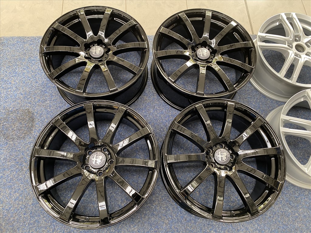 (3830)  Alfa Romeo 19 alufelni felni, 5x110, Et 30 4. kép