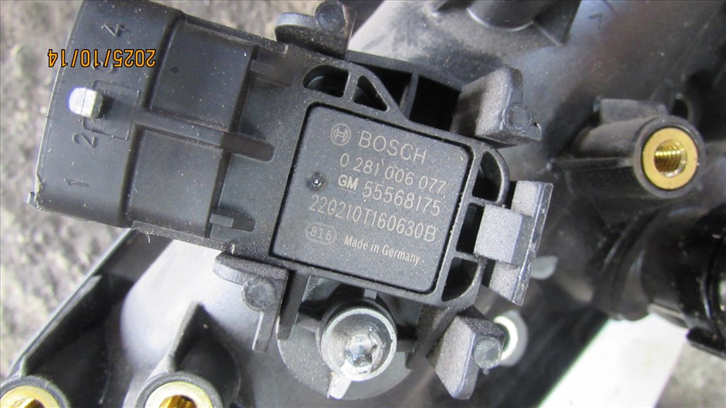 Opel Zafira C Tourer 2013 2.0D A20DTH  szívósor map szenzorral 55571993 2. kép