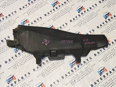 BMW E46 sedan touring coupe compact bal első motortér szélvédő alatti burkolat borítás