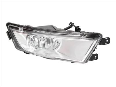 Skoda Octavia III. 2013-2016 utángyártott új (TYC) jobb első ködlámpa H8 jobb króm házas 5e0941700