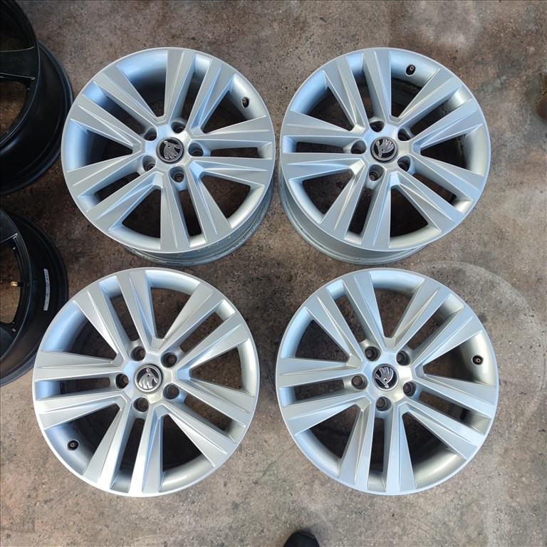 5x112 17 Skoda alufelni 145000ft a 4db/274/ 5. kép