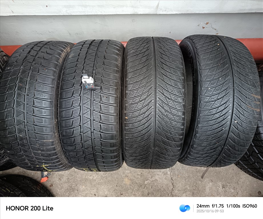  225/5017" újszerű Michelin téli gumi gumi 5. kép
