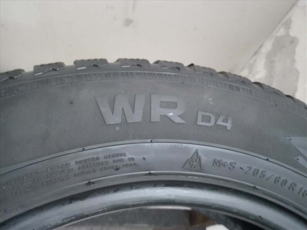 205/60R16 Nokian téli gumi garnitúra 205/60 r16 8. kép