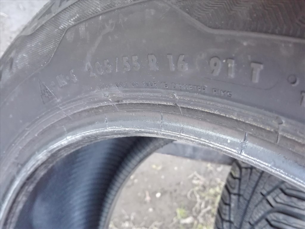 205/55R16 ÚJ Uniroyal téli gumi garnitúra 205/55 r16 6. kép