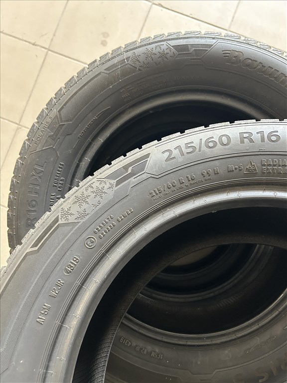 215/60R16 4db téli Barum Polaris 5 gumi 215/60 R16 215 60 16 téligumi 3. kép
