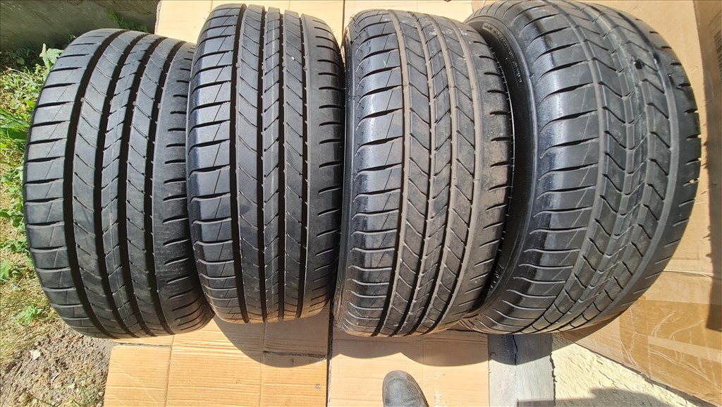 Eladó DOTZ Mugello 16" ET35 szett, 5x114.3, 205/55 újszerű Goodyear Efficientgrip  nyári gumival  2. kép