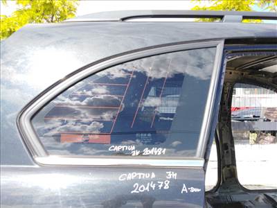Chevrolet Captiva jobb hátsó oldalfal üveg (karosszéria oldal üveg)