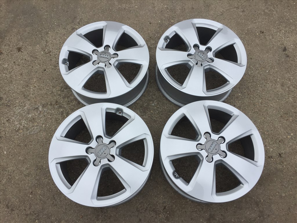 17-es, 5x112-es újszerű gyári Audi alufelni 1. kép