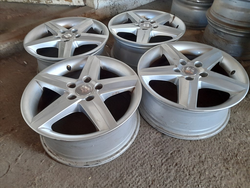  5x112 lyukosztású 6,5JJ 16" újszerű (gyári felni) alufelni 1. kép