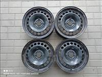 4x100 15" Opel használt lemezfelni garnitúra+TPMS (643)