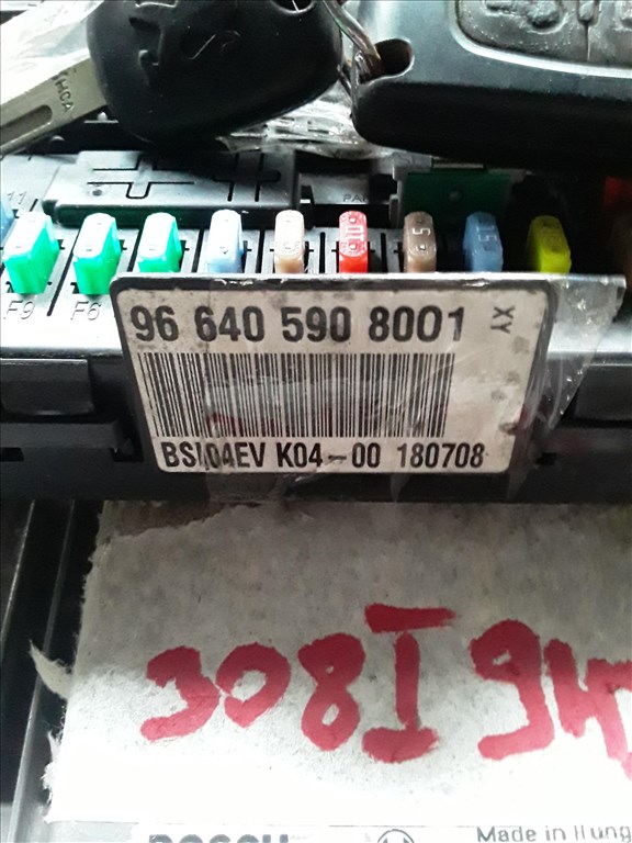 Peugeot 308 1.6 HDI ECU BSI Szett BSI04EV K04-00 1. kép