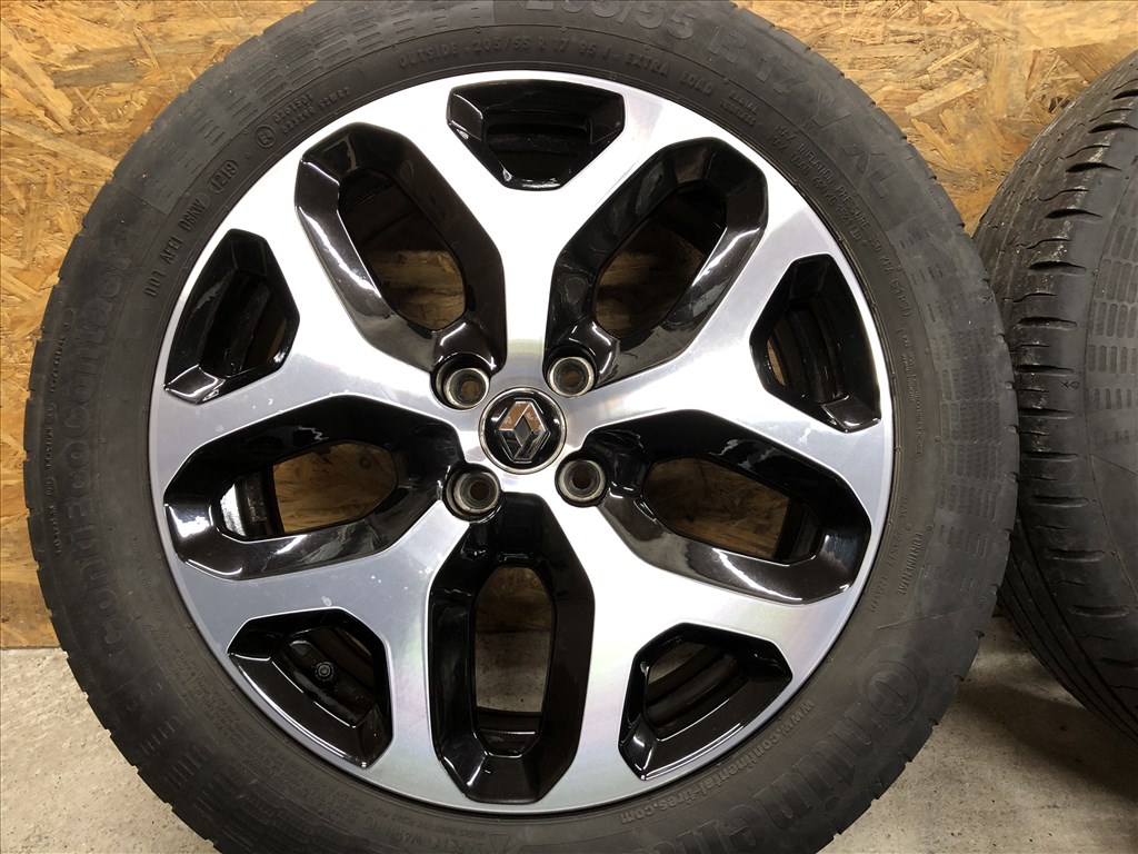 17 colos Renault alufelni 4x100 Captur 17 col nyári gumi  6. kép