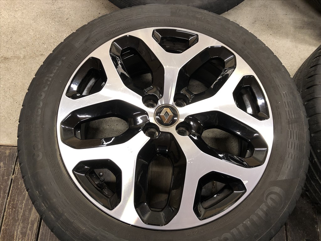 17 colos Renault alufelni 4x100 Captur 17 col nyári gumi  8. kép