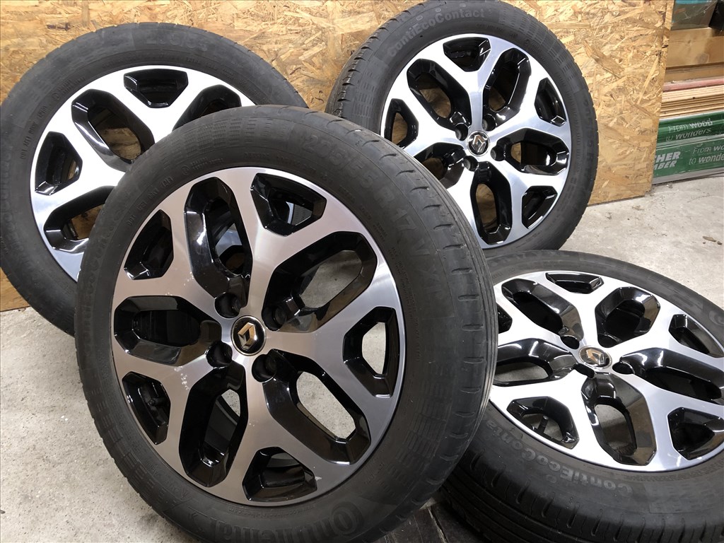 17 colos Renault alufelni 4x100 Captur 17 col nyári gumi  11. kép